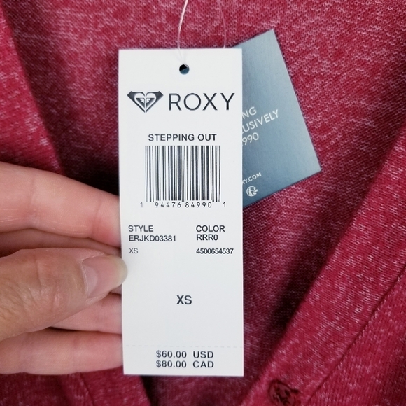 Roxy Stepping Out Wrap Jogger Jumpsuit NWT - Picture 5 of 16